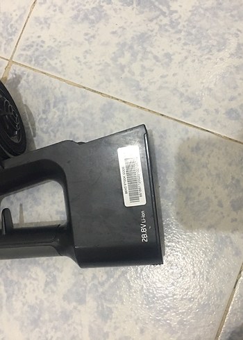 28.8V Siyah Kablosuz Süpürge Gövdesi Beko - Görsel 9