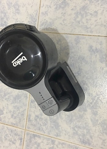 28.8V Siyah Kablosuz Süpürge Gövdesi Beko - Görsel 10