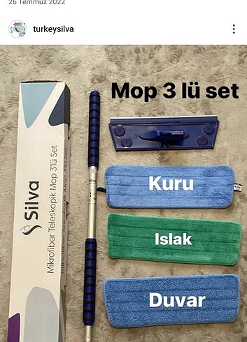 Mop temizlik seti 