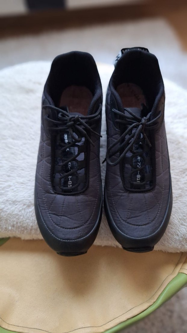 Carrano Gri Havalı Tabanlı Sneaker - Görsel 2