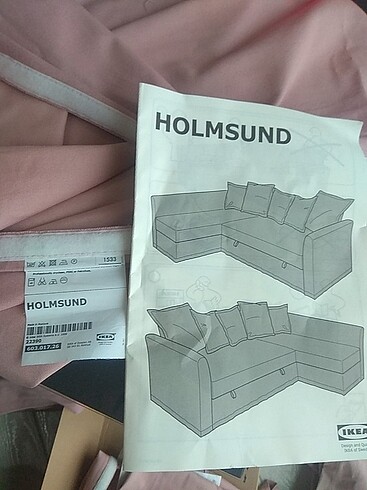 Ikea holmsund koltuk kılıfı 