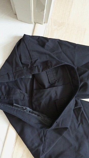 44 Beden siyah Renk Dokuma pantolon