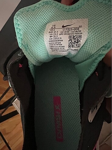 37,5 Beden Nike kadın ayakkabı