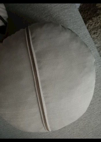 Gri Nakışlı Modern Dekoratif Yastık - Görsel 3