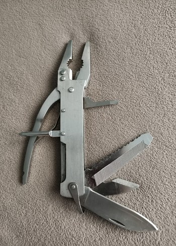 Kamuflaj Desenli Metal Çok Amaçlı kamp malzemesi - Görsel 2