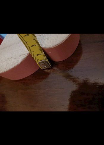 Ahşap Kalp ve Kelebek Mumluk - Görsel 5