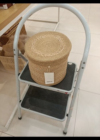 Bej Örgü Saklama Sepeti - Görsel 7