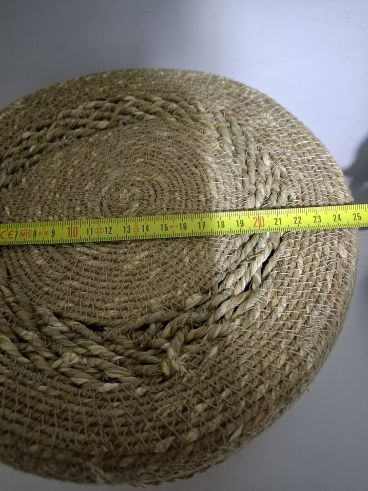 Bej Örgü Saklama Sepeti - Görsel 3