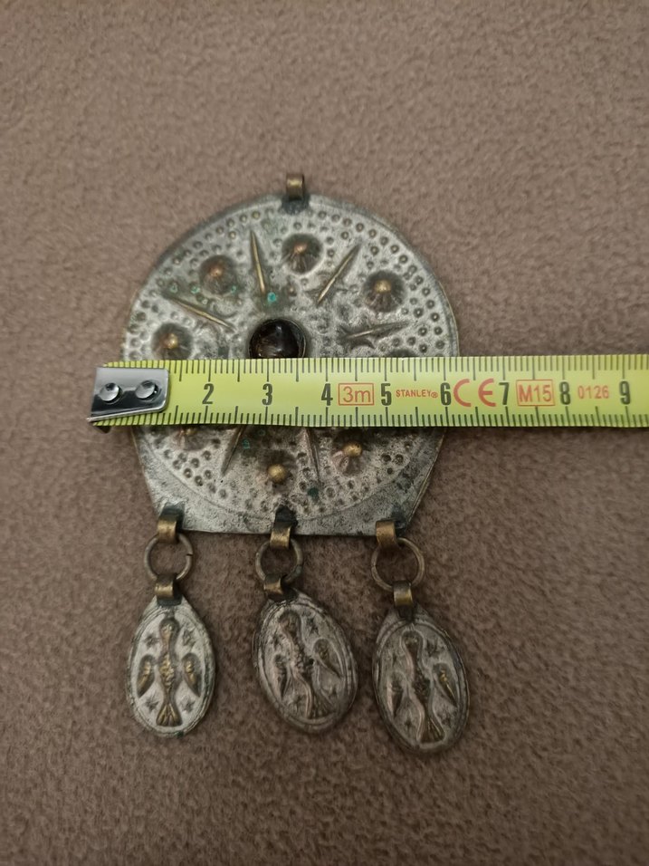 Antika Bohem Kolye - Görsel 3