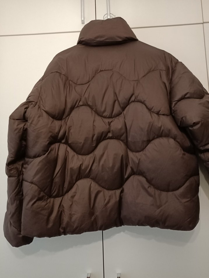 Kahverengi Kadın Kışlık Mont - Görsel 2