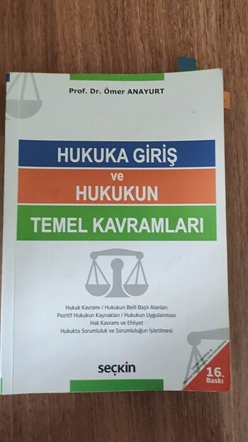 Hukuka giriş ve hukukun temel kavramları