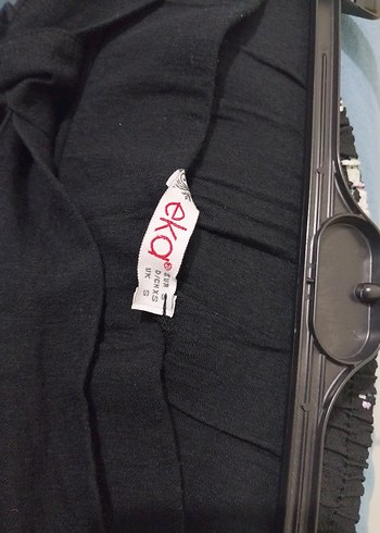 Siyah Kemerli Kadın Keten Pantolon - Görsel 3