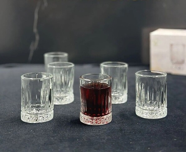 KAHVE YANI BARDAĞI 6 LI