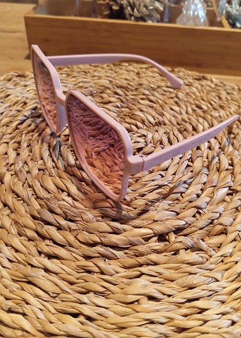 Pembe Bohem Tarz Kadın Güneş Gözlüğü - Görsel 2