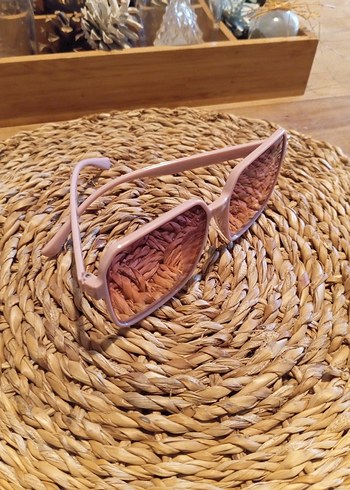 Pembe Bohem Tarz Kadın Güneş Gözlüğü - Görsel 3