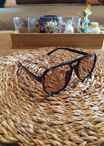 Siyah Kahverengi camlı Kadın Gözlük - Görsel 4