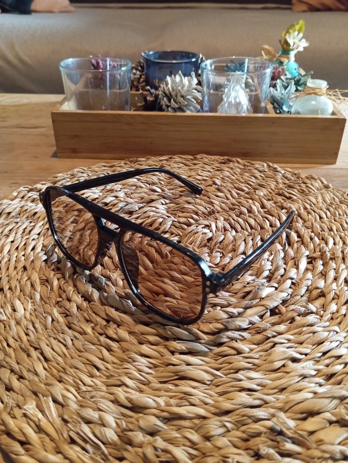 Siyah Kahverengi camlı Kadın Gözlük - Görsel 3