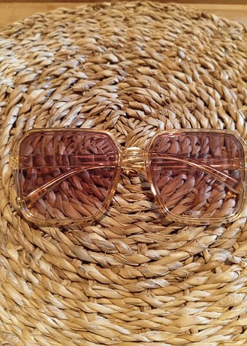 Bej Bohem Tarzı Kadın Güneş Gözlüğü - Görsel 2