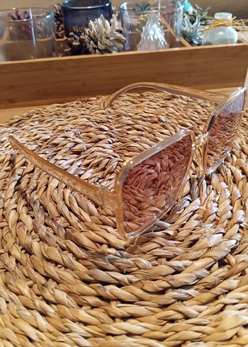 Bej Bohem Tarzı Kadın Güneş Gözlüğü - Görsel 5