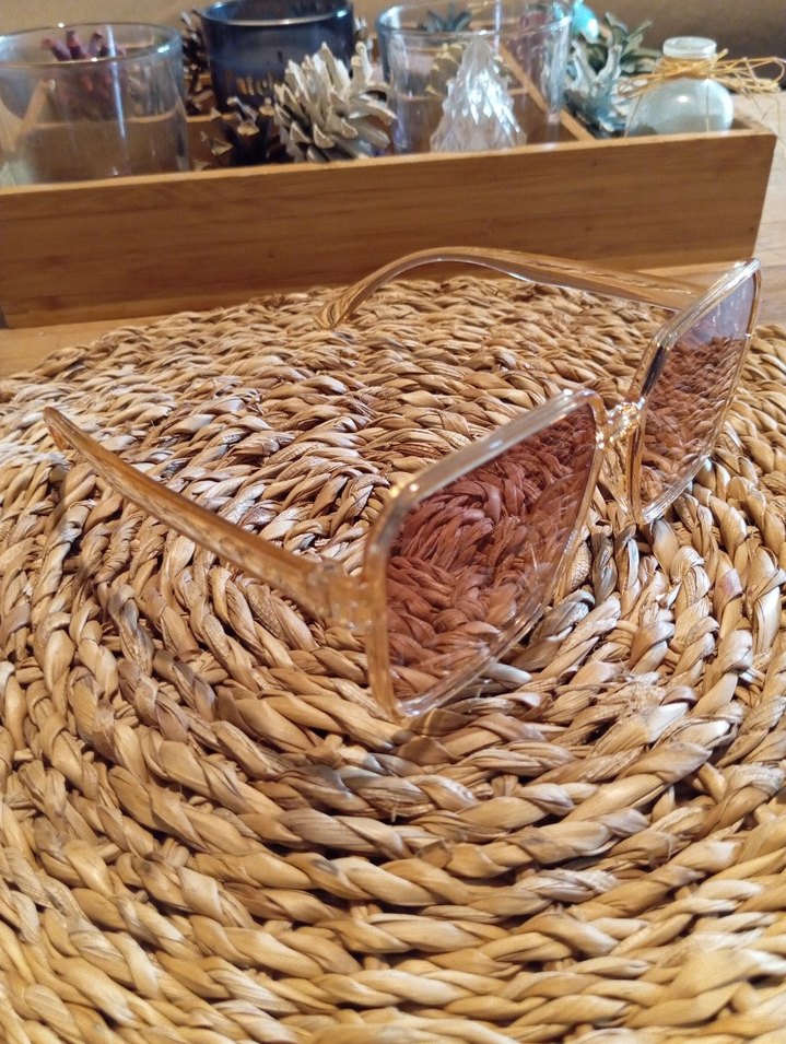 Bej Bohem Tarzı Kadın Güneş Gözlüğü - Görsel 5