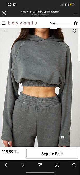 Beyyoglu crop sweatshirt