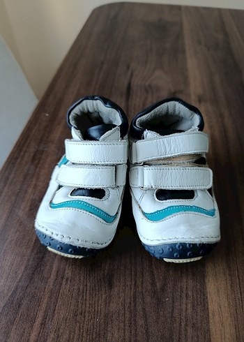 Erkek Bebek Beyaz İlk Adım Ayakkabısı - Görsel 4