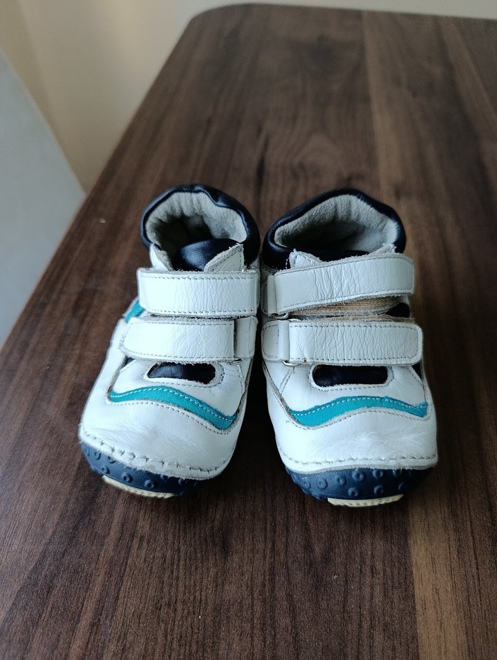 Erkek Bebek Beyaz İlk Adım Ayakkabısı - Görsel 4