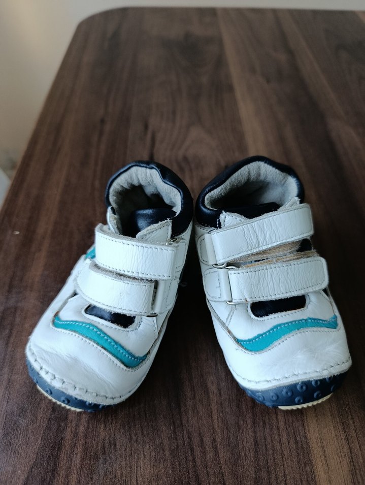 Erkek Bebek Beyaz İlk Adım Ayakkabısı - Görsel 2