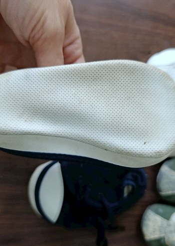 Çocuk İlk Adım Ayakkabıları - Çok Renkli, Cırt Cırtlı - Görsel 2