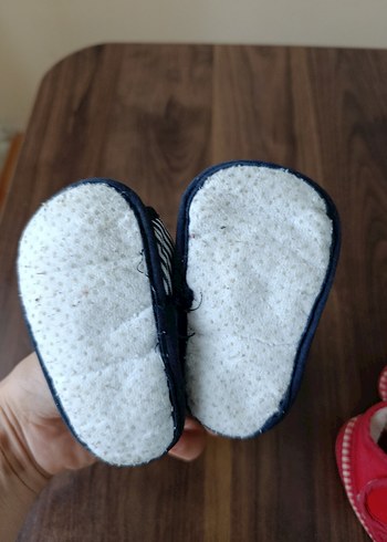 Çocuk İlk Adım Ayakkabıları - Çok Renkli, Cırt Cırtlı - Görsel 8