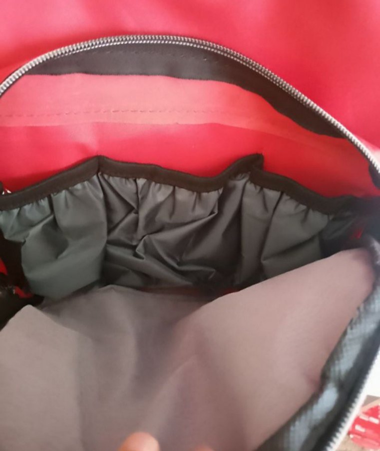 Kırmızı Bebek Bakım Çantası - Görsel 3