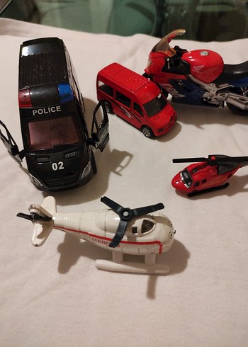 Renkli Oyuncak Araç Seti - Görsel 4