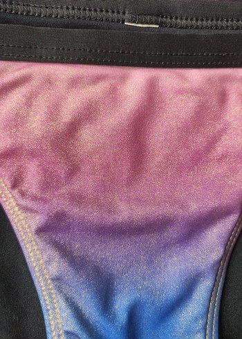 Kadın Çok Renkli Bağlamalı Bikini Takımı - Görsel 4