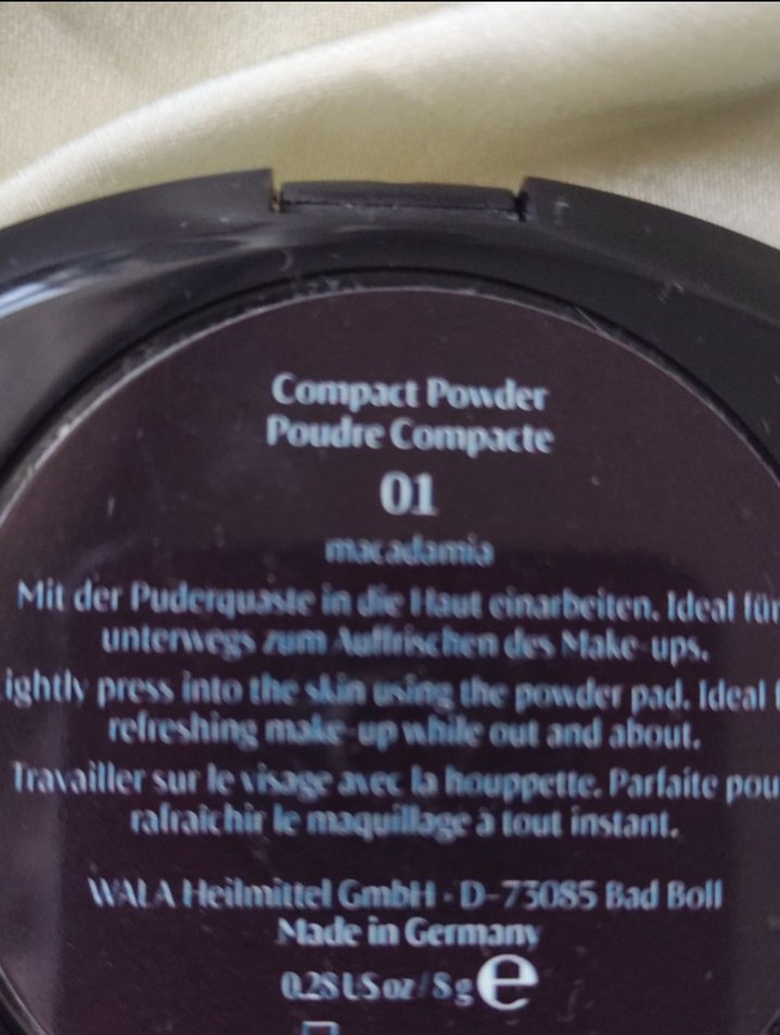 Dr.Hauschka Siyah Compact Pudra - Görsel 5
