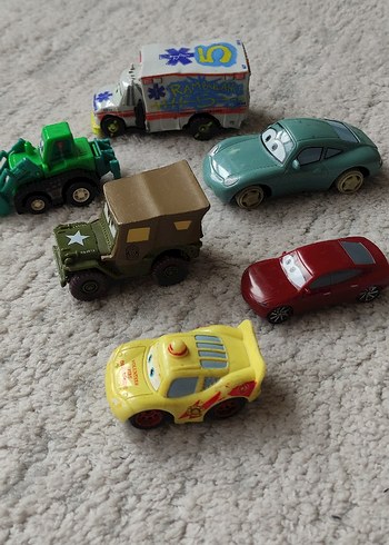 Renkli Mini Oyuncak Arabalar Seti - Görsel 5