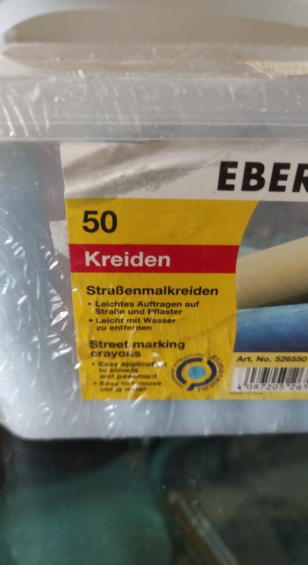 EBERHARDFABER 50 Renkli Sokak Tepegöz Tebeşiri - Görsel 2