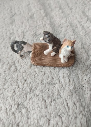 Kedili Dekoratif Minyatür Figür - Görsel 2