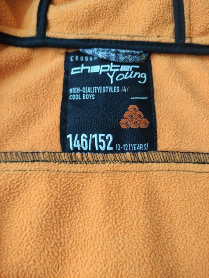 Kapüşonlu Erkek Çocuk Gri Fermuarlı Ceket - Görsel 5