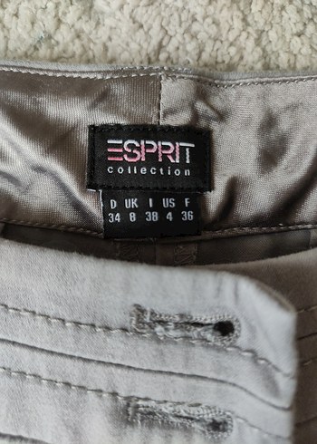 Kadın Kemerli Kapri Pantolon - Görsel 4