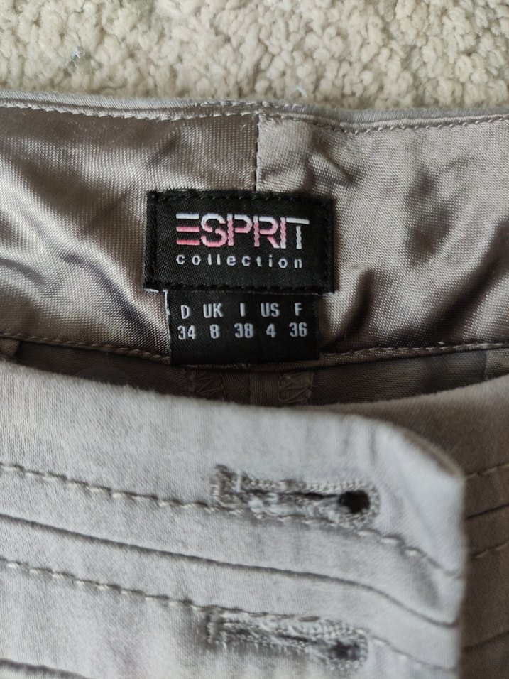 Kadın Kemerli Kapri Pantolon - Görsel 4