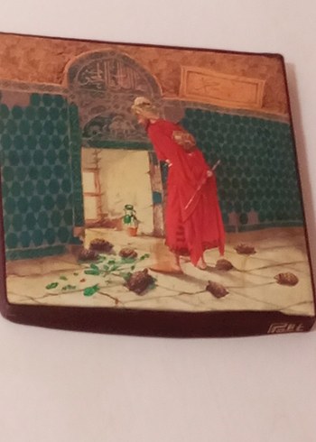 Diğer Antika Kaplumbağa Terbiyecisi Tablo