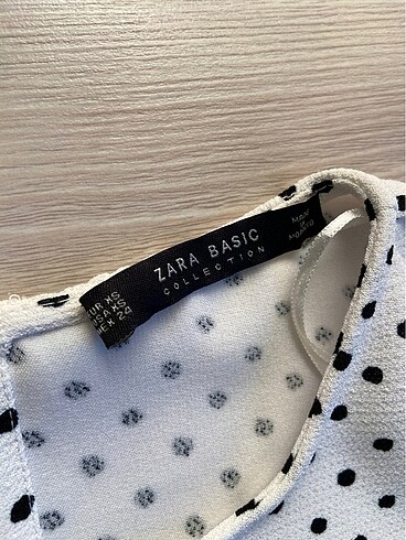 Zara Zara puantiyeli bluz