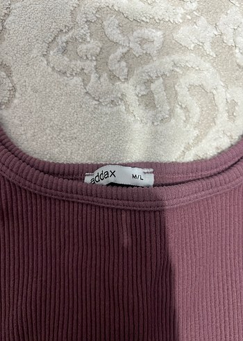 Bordo Kolsuz Crop Top - Görsel 2