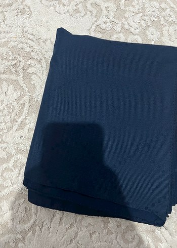 Vakko lacivert şal - Görsel 2