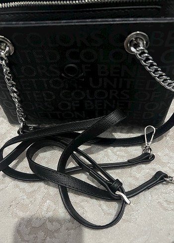 Zincir Detaylı Siyah Kadın Çanta - Görsel 6