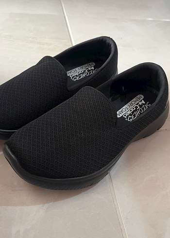 Skechers Kadın Siyah Dolgu Topuklu Spor Ayakkabı