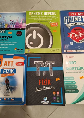  Beden Renk YKS TYT AYT Soru Bankası ve Deneme Seti
