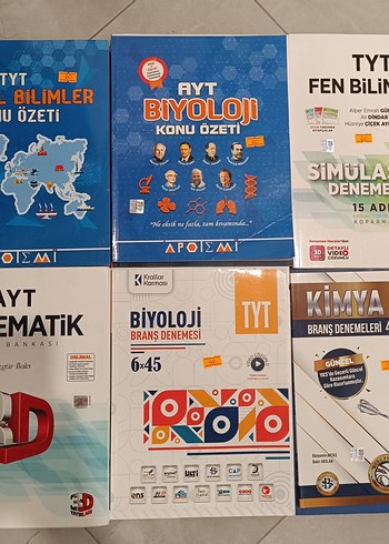  YKS TYT AYT Soru Bankası ve Deneme Seti