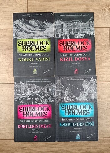  Beden Renk Sherlock Holmes kitapları 