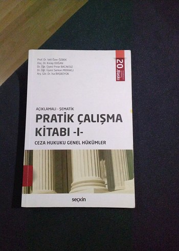 Ceza Hukuku Genel Hükümler Pratik